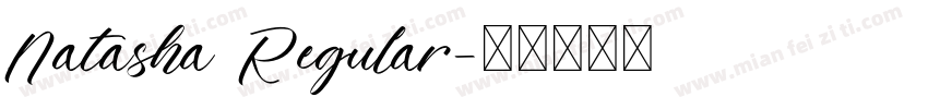 Natasha Regular字体转换